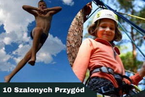  HIT! Najczęściej Wybierane Aktywne Kolonie dla Dzieci 2026. Zamrzenica - obóz przygodowy w Borach Tucholskich dla dzieci 8-13 lat - 10 Szalonych Przygód 