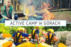 Aktywne Kolonie Letnie w Górach 2026 - Wapienne - Active Camp - obóz dla dzieci 10-12, 13-18 lat. Kompleks basenów w ośrodku! ENERGYLANDIA dla chętnych.