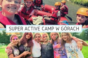 Wapienne Super Active Camp -  super obóz dla dzieci w górach - obóz dla dzieci i młodzieży  w wieku 10-12 i 13-18 lat