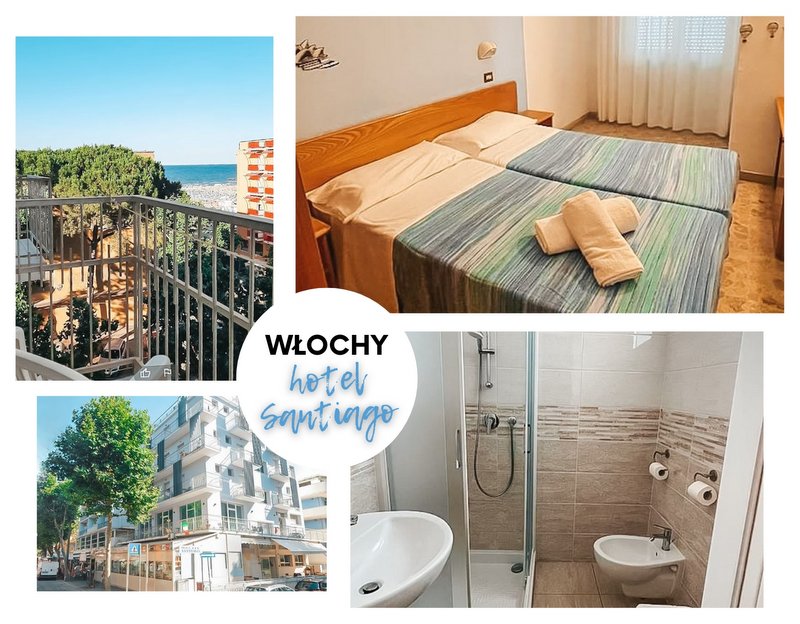 Włochy - Zagraniczne Obozy Młodzieżowe w Rimini - hotel Santiago