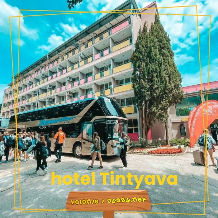 Obóz młodzieżowy w Bułgarii - hotel Tintyava - Złote Piaski