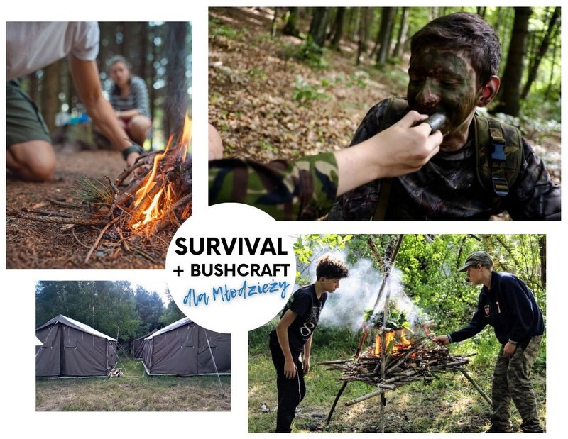 Obóz survivalowy dla zaawansowanych - survival i bushcraft