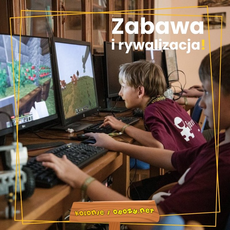 Kolonia dla graczy - gry, roboty, komputery - dla dzieci 7-12 lat