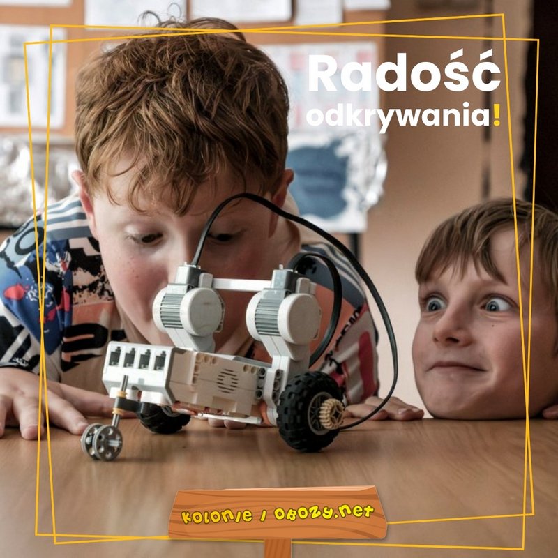 Kolonia z robotami dla dzieci 7-12 lat