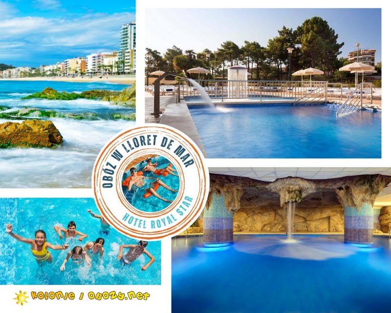 Obóz dla młodzieży w Hiszpanii - Lloret de Mar - hotel Royal